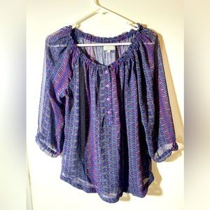 World Market Peasant Blouse S